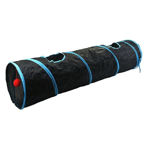 kowaku Katzentunnel, Spielzelt, Agility-Trainer mit Ball-Tunneln, Knistern, Haustier-Krabbelröhre, Katzen, interaktives Spielzeug für Kätzchen, Welpen, Kleintiere, Zuhause kowaku Katzentunnel, Spielzelt, Agility-Trainer mit Ball-Tunneln, Knistern, Haustier-Krabbelröhre, Katzen, interaktives Spielzeug für Kätzchen, Welpen, Kleintiere, Zuhause von kowaku
