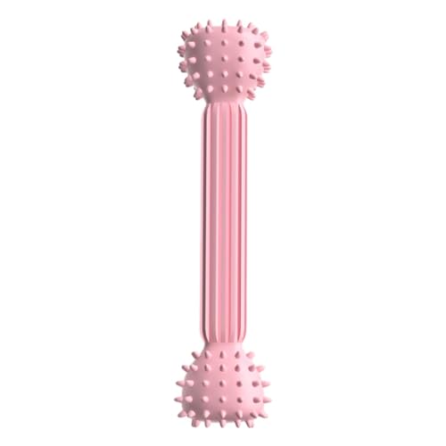 kowaku Kauspielzeug für Hunde, Zahnungsstab für Haustiere, für Welpen/mittlere/große Hunderassen, effektives Reinigungsspielzeug in Form einer, ROSA kowaku Kauspielzeug für Hunde, Zahnungsstab für Haustiere, für Welpen/mittlere/große Hunderassen, effektives Reinigungsspielzeug in Form einer, ROSA von kowaku