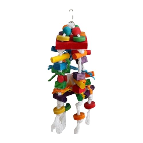 kowaku Kauspielzeug für Vögel, Kauspielzeug für Papageien, Spielgerät, Sitzstange, Käfigzubehör für Unzertrennliche, große Vögel, Finken, kleine Sittiche von kowaku