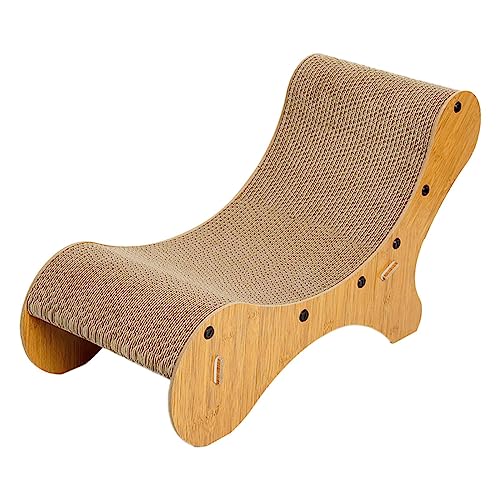 kowaku Kratzbaum für Katzen, Lounge-Kratzunterlage, Couch-Rest, Spielcenter, Nest, Stabiler Katzenkratzer, Pappsofa für Krallenschleifer, Kätzchen, Geschenk kowaku Kratzbaum für Katzen, Lounge-Kratzunterlage, Couch-Rest, Spielcenter, Nest, Stabiler Katzenkratzer, Pappsofa für Krallenschleifer, Kätzchen, Geschenk von kowaku