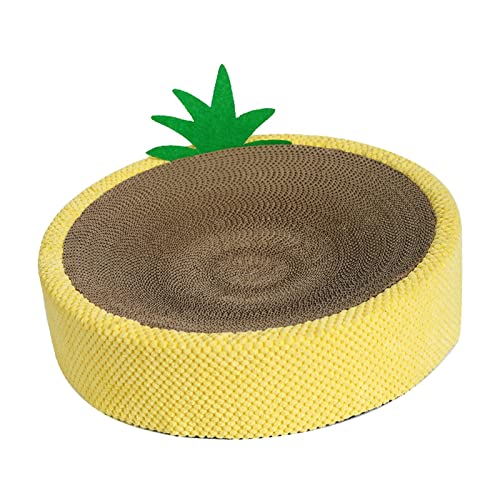 kowaku Kratzbrett für Katzen, Kratzbrett, Schlafnest für Kätzchen, Rund, Aus Wellpappe kowaku Kratzbrett für Katzen, Kratzbrett, Schlafnest für Kätzchen, Rund, Aus Wellpappe von kowaku