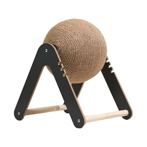 kowaku Kratzspielzeug mit Ball, interaktives Übungsspielzeug, Übung, Spielen, Krallenschärfen für kleine, mittelgroße und große Katzen, Hase, M kowaku Kratzspielzeug mit Ball, interaktives Übungsspielzeug, Übung, Spielen, Krallenschärfen für kleine, mittelgroße und große Katzen, Hase, M von kowaku