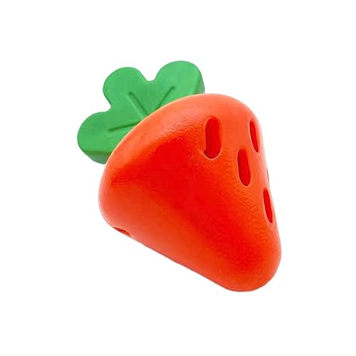 kowaku Leaking Food Dog Toy Dog Chew Toy Leaky Food Puppy Playing Food Dispensing Durable Pet Teething Training Toy Pet Treat Ball for Dogs Cats, Strawberry kowaku Leaking Food Dog Toy Dog Chew Toy Leaky Food Puppy Playing Food Dispensing Durable Pet Teething Training Toy Pet Treat Ball for Dogs Cats, Strawberry von kowaku