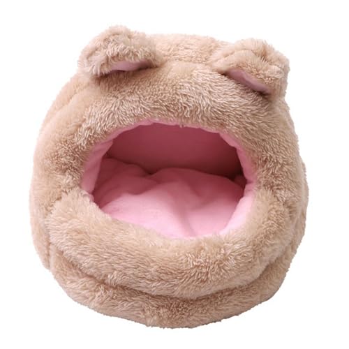 kowaku Meerschweinchen-Höhlenbett, Hamster-Schlafnest für Chinchilla, Haustierbedarf, kleiner Bär kowaku Meerschweinchen-Höhlenbett, Hamster-Schlafnest für Chinchilla, Haustierbedarf, kleiner Bär von kowaku