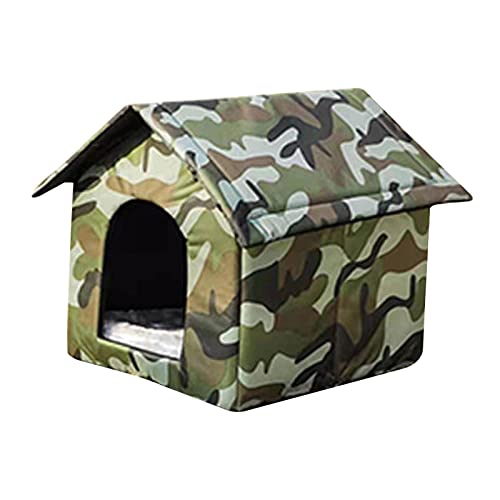 kowaku Outdoor Feral Cats Warm House Water Kleine Hunde Haustierbedarf Welpe Kätzchen Kaltes Nest Verdickte Streu Katzen Unterschlupf für drinnen und draußen, 40 cm x 35 cm x 40 cm kowaku Outdoor Feral Cats Warm House Water Kleine Hunde Haustierbedarf Welpe Kätzchen Kaltes Nest Verdickte Streu Katzen Unterschlupf für drinnen und draußen, 40 cm x 35 cm x 40 cm von kowaku