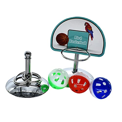 kowaku Papageienspielzeug, Basketballkorb mit Bällen, Vögel, Puzzle-Spielzeug für Wellensittichkäfig kowaku Papageienspielzeug, Basketballkorb mit Bällen, Vögel, Puzzle-Spielzeug für Wellensittichkäfig von kowaku