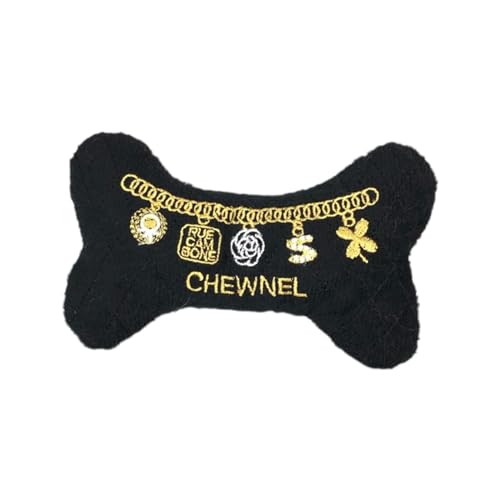 kowaku Quietschendes Hundeknochenspielzeug, Stimmtrainingsspielzeug für Hunde, interaktives Hundespielzeug, Trainingsball, Spielzeug für Haustiere, Schwarz kowaku Quietschendes Hundeknochenspielzeug, Stimmtrainingsspielzeug für Hunde, interaktives Hundespielzeug, Trainingsball, Spielzeug für Haustiere, Schwarz von kowaku