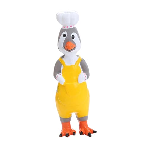 kowaku Quietschendes Hundespielzeug aus Latex, Huhn, Hinterhofspiele, interaktive Spiele im Freien, lustig für Kinder und Erwachsene, kreischendes, Koch kowaku Quietschendes Hundespielzeug aus Latex, Huhn, Hinterhofspiele, interaktive Spiele im Freien, lustig für Kinder und Erwachsene, kreischendes, Koch von kowaku