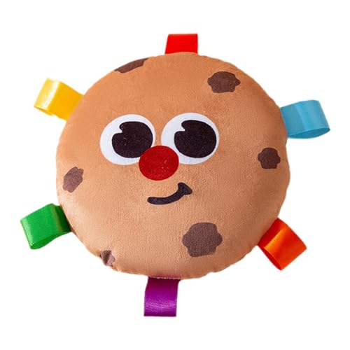 kowaku Quietschendes Hundespielzeug aus weichem Plüsch, Haustier-Kauspielzeug, Kauspielzeug für kleiner und mittelgroßer Hunde, Kekse kowaku Quietschendes Hundespielzeug aus weichem Plüsch, Haustier-Kauspielzeug, Kauspielzeug für kleiner und mittelgroßer Hunde, Kekse von kowaku