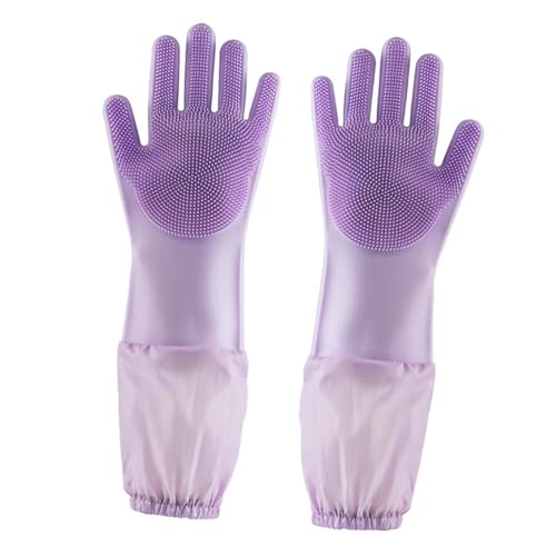 kowaku Silikon-Haustier-Pflegehandschuhe Reinigungshandschuh für Hunde Haarentfernung Haustierbedarf Mehrzweck Enthaarungsbürste Baden, Violett kowaku Silikon-Haustier-Pflegehandschuhe Reinigungshandschuh für Hunde Haarentfernung Haustierbedarf Mehrzweck Enthaarungsbürste Baden, Violett von kowaku