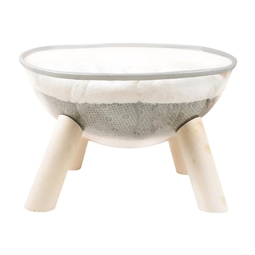 kowaku Space Capsule Katzenbett, Haustier-Couchbett, erhöhtes, transparentes Katzenbett aus Holz zum Schlafen und Spielen kowaku Space Capsule Katzenbett, Haustier-Couchbett, erhöhtes, transparentes Katzenbett aus Holz zum Schlafen und Spielen von kowaku