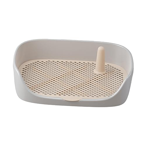 kowaku Töpfchentablett für Hundetoiletten, Töpfchentrainer, Toilettenpfanne, Trainingsunterlage, Toilette, Haustiertoilette für, Kaninchen, Zuhause, Grau 48x37x13cm kowaku Töpfchentablett für Hundetoiletten, Töpfchentrainer, Toilettenpfanne, Trainingsunterlage, Toilette, Haustiertoilette für, Kaninchen, Zuhause, Grau 48x37x13cm von kowaku