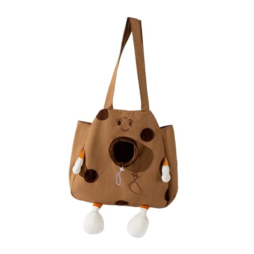 kowaku Tragetasche für Katzen, Katzenhandtasche, bequeme tragbare Katzentragetasche, Haustiertragetasche für Reisen im Freien, kleine Hunde und Katzen, Gelb, XL kowaku Tragetasche für Katzen, Katzenhandtasche, bequeme tragbare Katzentragetasche, Haustiertragetasche für Reisen im Freien, kleine Hunde und Katzen, Gelb, XL von kowaku