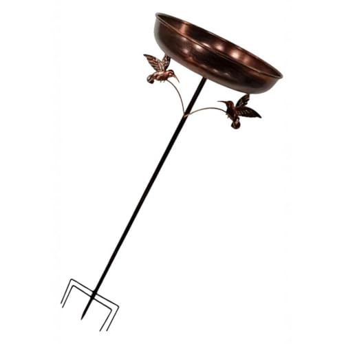 kowaku Vogelbad Aus Metall, Gartenbedarf, Vintage Design, 5 Zackiger Sockel, Einfach zu Montieren kowaku Vogelbad Aus Metall, Gartenbedarf, Vintage Design, 5 Zackiger Sockel, Einfach zu Montieren von kowaku