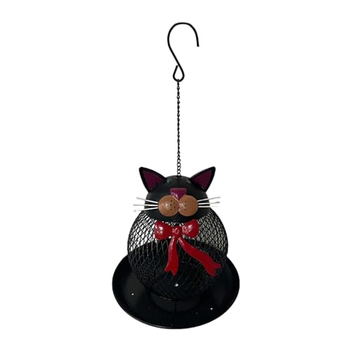 kowaku Vogelfutterspender, Eisen, Futterspender, Futterschale, Tablett für Hof, von kowaku
