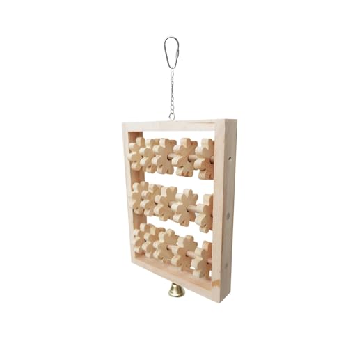 kowaku Vogelschaukel-Spielzeug, Vogelkäfig-Spielzeug, Übung, zum Aufhängen, Stehen, Ausruhen, für Papageien, Stand, Sittich, Klettern, Schaukel, Finken, Hölzern kowaku Vogelschaukel-Spielzeug, Vogelkäfig-Spielzeug, Übung, zum Aufhängen, Stehen, Ausruhen, für Papageien, Stand, Sittich, Klettern, Schaukel, Finken, Hölzern von kowaku