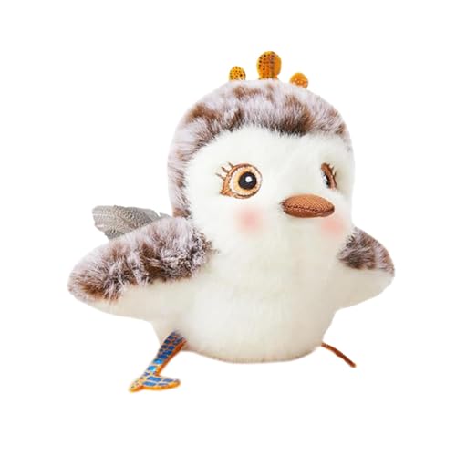 kowaku Vogelspielzeug für Katzen Interaktives Jagdspielzeug Flatternder Vogel Lebensechter Plüschvogel Wiederaufladbar Per USB für Alleinspiel von Wohnu, Style B von kowaku