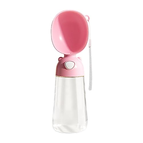 kowaku Wasserflaschenspender für Hunde, Wasserspender für Welpen, leicht, Wassernapf für Hunde, Wasserflasche für Haustiere zum Campen, Spazierengehen, ROSA, 7.5cmx24cm kowaku Wasserflaschenspender für Hunde, Wasserspender für Welpen, leicht, Wassernapf für Hunde, Wasserflasche für Haustiere zum Campen, Spazierengehen, ROSA, 7.5cmx24cm von kowaku