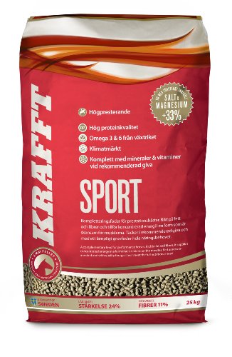 krafft Sport Pferdefutter für Leistungspferde (Dressur, Springen, Vielseitigkeitspferde, Trabrennpferde, Gallopprennpferde) von krafft