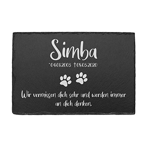 Tiergrabstein Grabplatte aus Schiefer Gedenkstein mit individueller Gravur Gedenktafel für Hunde und Katze und andere Haustiere Grabstein Grabschmuck personalisiert mit Ihrer Wunschgravur Pfote Tiergrabstein Grabplatte aus Schiefer Gedenkstein mit individueller Gravur Gedenktafel für Hunde und Katze und andere Haustiere Grabstein Grabschmuck personalisiert mit Ihrer Wunschgravur Pfote von kultdog