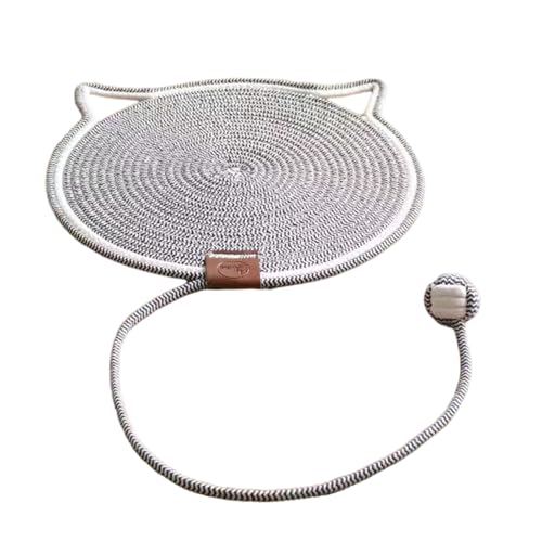 Baumwollseilkatzen Kratzen Post Matte Spaßtümer Für Katzen Um Krallen Zu Mahlen Und Stress Feature Kee Resistentes Design Zu Lindern Baumwollseilkatzen Kratzen Post Matte Spaßtümer Für Katzen Um Krallen Zu Mahlen Und Stress Feature Kee Resistentes Design Zu Lindern von kwoifioy