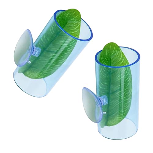 kwoifioy 2pcs Fischrohr Mit Blatthängemattenunterkunft Und Verstecktunnel Für Aquarien Laichen Ruhestads Fischrohr kwoifioy 2pcs Fischrohr Mit Blatthängemattenunterkunft Und Verstecktunnel Für Aquarien Laichen Ruhestads Fischrohr von kwoifioy