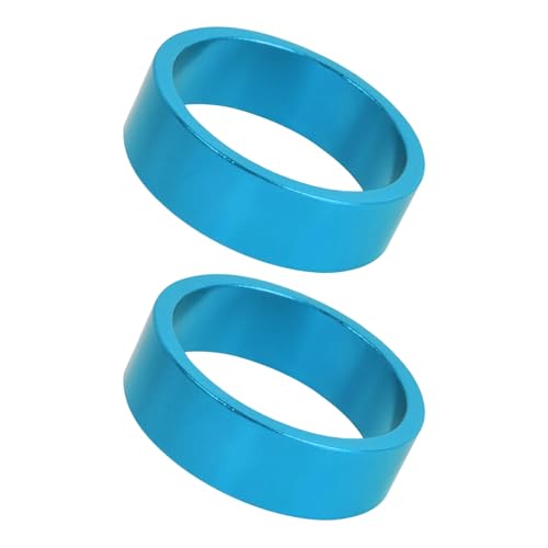 kwoifioy 2pcs Road Bicycles Headsets Waschbike Stamm Headsets Spacers Aluminiumlegierung Bike Gabel Waschfahrräder Accessoires von kwoifioy
