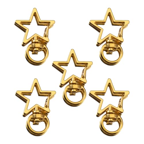 kwoifioy 5pcs Trendy Alloy Keyring Fashion Keychain Metall Bag Anhänger Schlüsselbund Für Schlüsselorganisationen Und Bag Accessoires kwoifioy 5pcs Trendy Alloy Keyring Fashion Keychain Metall Bag Anhänger Schlüsselbund Für Schlüsselorganisationen Und Bag Accessoires von kwoifioy