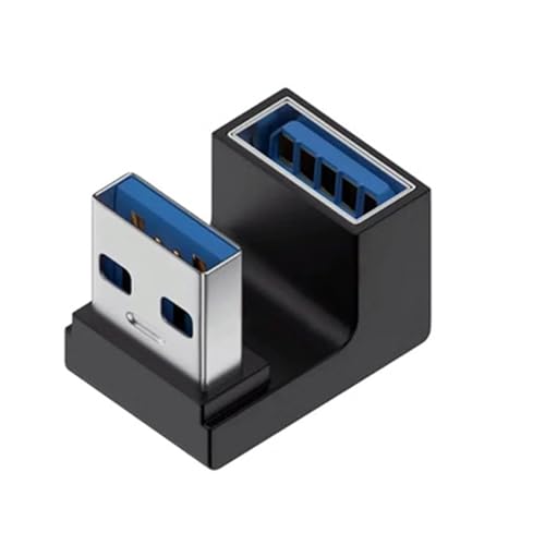 kwoifioy 90 ° Winkeladapter Adapter Legierungsanschluss 10 Gbit/S Schnell Und Breite Kompatibilität Für Mobile Bürogeräte USB C Adapter von kwoifioy