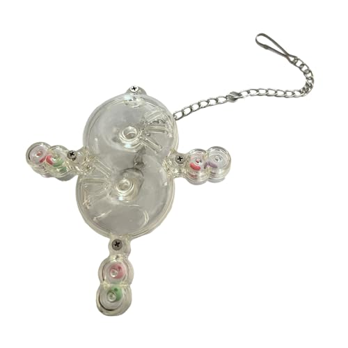 kwoifioy Clear Bird Toy Spinner Leicht Zu Reinigen Und Zu Installieren Käfigernährungsstation Rotierendes Feederspielzeug Für Verschiedene Haustiervogel kwoifioy Clear Bird Toy Spinner Leicht Zu Reinigen Und Zu Installieren Käfigernährungsstation Rotierendes Feederspielzeug Für Verschiedene Haustiervogel von kwoifioy