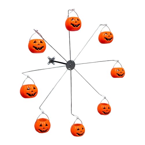 kwoifioy Halloween Wirbelladig Inspirierter Vogelhäuschen Mit Rotierender Bewegung Perfekt Für Vogelbeobachtung In Ihrem Gartenriesenrad Design von kwoifioy