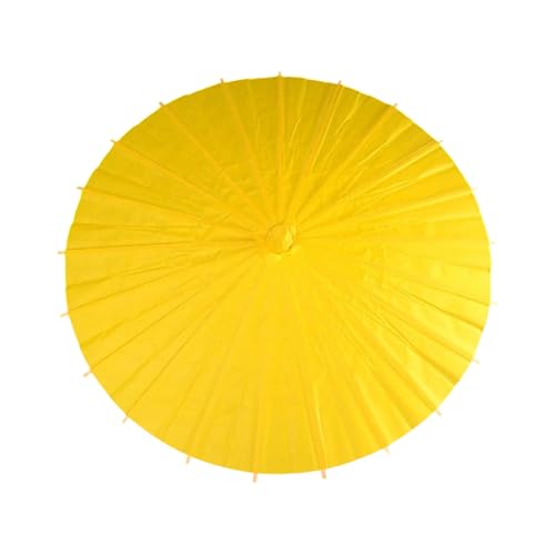 kwoifioy Haltbarkeit Holzgriff Kleine Regenschirmfoto Cosplay Requisiten Weißes Papier Parasol Für Kinder Und Brautjungfern von kwoifioy
