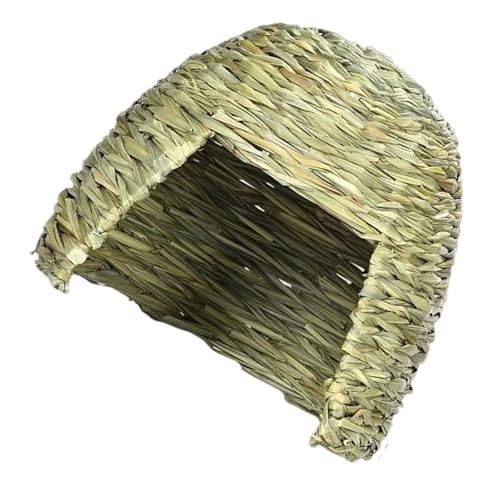 kwoifioy Hamstergrashöhle für Kleintiere, Kaninchen, Versteck, Haus, Spielhöhle, Lebensraum, Dekorationen für Frettchen, Käfig, Haustierzubehör kwoifioy Hamstergrashöhle für Kleintiere, Kaninchen, Versteck, Haus, Spielhöhle, Lebensraum, Dekorationen für Frettchen, Käfig, Haustierzubehör von kwoifioy