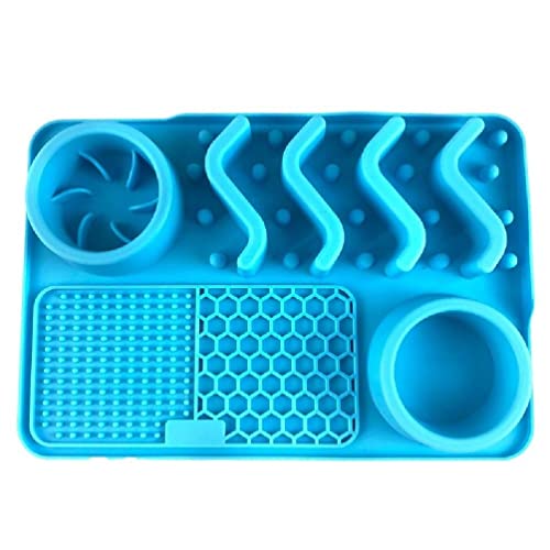 kwoifioy Silikon Haustier Lecken Pad Haustier Hund Slow Pad Pad Sucker Slow Pad Hund Lecken Pad für langsames Essen Haustier Lick Pad für Hunde kwoifioy Silikon Haustier Lecken Pad Haustier Hund Slow Pad Pad Sucker Slow Pad Hund Lecken Pad für langsames Essen Haustier Lick Pad für Hunde von kwoifioy