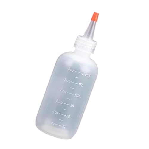 kwoifioy Tragbare Reisespender Applikatorflasche Mit Spitze Und Leckdosenkontainer Kunststoff Haarfärbemittel Flaschen Einfach Zu Bedienen Handwerk von kwoifioy
