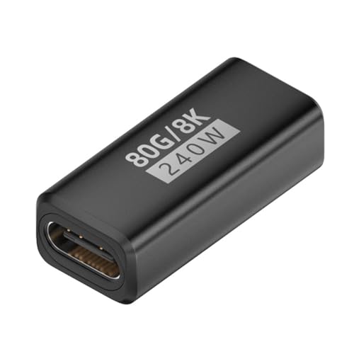 kwoifioy USB C Adapter 240W 80Gbit/s 8K@60Hz Für Thunderbolt4/5 Und Telefon 16 15 Mit Schnellem Ladedisplay von kwoifioy