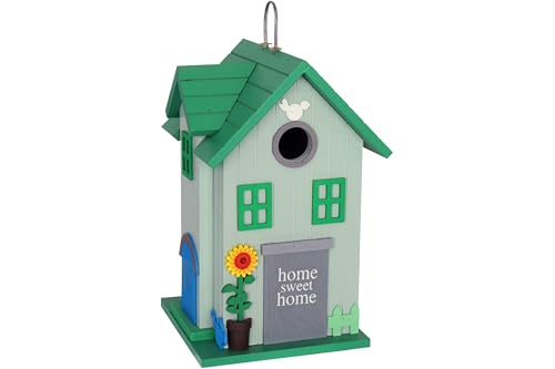 Vogelhaus Sweet Home grün 16,5 x 16,5 x 26 cm Nistkasten Kleinvögel Vogelhaus Sweet Home grün 16,5 x 16,5 x 26 cm Nistkasten Kleinvögel von kynast exklusiv