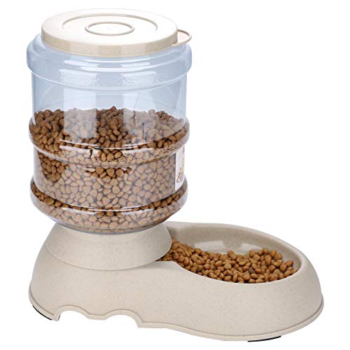 lahomie Automatischer Futterspender für Haustiere, 3,75 l Fassungsvermögen von lahomie-