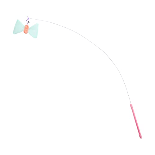 lamphle Cat Teaser Toy Funny Relieve Boredom Long Pole Bowknot Tease Cat Stick Toy Pet Supplies Pink One Size lamphle Cat Teaser Toy Funny Relieve Boredom Long Pole Bowknot Tease Cat Stick Toy Pet Supplies Pink One Size von lamphle