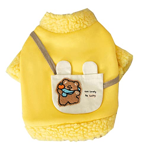 lamphle Haustier-Hundekleidung, Hundepullover, weich, verdickend, warm, für Welpen, Hunde, Haustierkleidung, weich, dicke Jacke, Welpen-Outfits, Mantel L lamphle Haustier-Hundekleidung, Hundepullover, weich, verdickend, warm, für Welpen, Hunde, Haustierkleidung, weich, dicke Jacke, Welpen-Outfits, Mantel L von lamphle