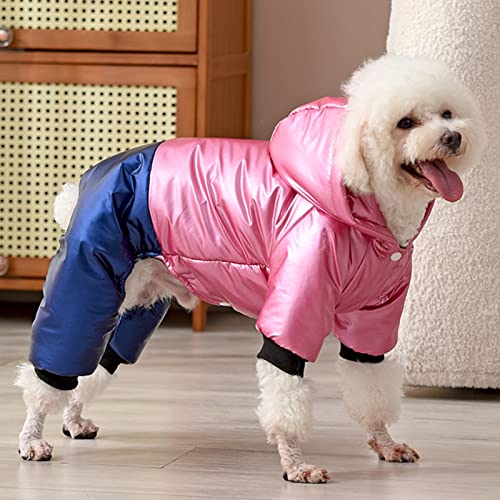 lamphle Hund Wintermantel Haustier Kaltes Wetter Jacke Winddichter Mantel Weicher Hundemantel mit Hut Haustier Winterkleidung für Outdoor Weste Kleidung für Kleine Mittel Große Hunde Rosa-M lamphle Hund Wintermantel Haustier Kaltes Wetter Jacke Winddichter Mantel Weicher Hundemantel mit Hut Haustier Winterkleidung für Outdoor Weste Kleidung für Kleine Mittel Große Hunde Rosa-M von lamphle