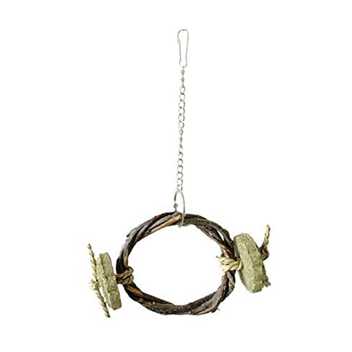 lamphle Meerschweinchen-Spielzeug, handgefertigt, Käfig, Landschaftsbau, emotionaler Komfort, Meerschweinchen-Spielzeug, Apfelzweig, Alfalfa-Kuchen für Hase, B, Einheitsgröße lamphle Meerschweinchen-Spielzeug, handgefertigt, Käfig, Landschaftsbau, emotionaler Komfort, Meerschweinchen-Spielzeug, Apfelzweig, Alfalfa-Kuchen für Hase, B, Einheitsgröße von lamphle