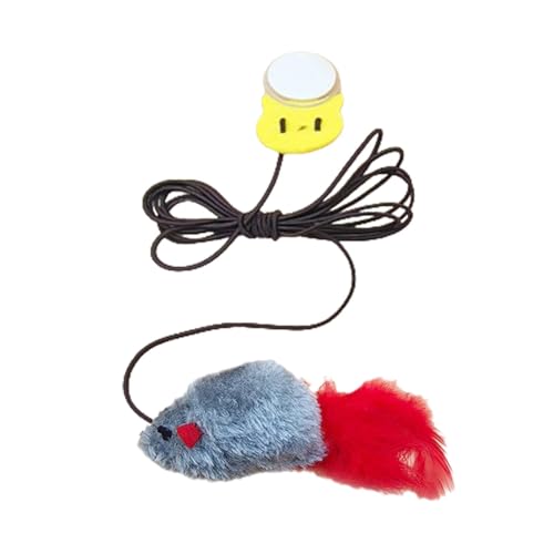 lanliflying Katzenspielzeug für Indoor-Katzen, Katzenfänger, Spielzeug zum Aufhängen, interaktives Katzenmäuse, Spielzeug für gelangweilte Katzen, Kätzchen, elastische Schnur lanliflying Katzenspielzeug für Indoor-Katzen, Katzenfänger, Spielzeug zum Aufhängen, interaktives Katzenmäuse, Spielzeug für gelangweilte Katzen, Kätzchen, elastische Schnur von lanliflying