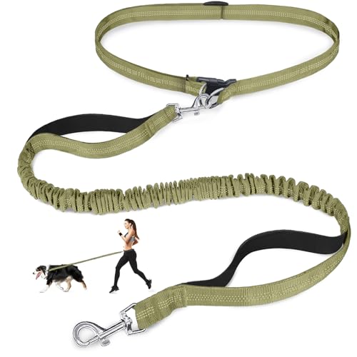 Laqibak Hundeleine, verstellbare Taillenleine für Hunde, Griffgummi, 1,7 - 1,8 m lang, mit reflektierenden Nähten, für Spaziergänge, Wandern, Laufen, passend für Taillenumfang von 66 - 119,4 cm Laqibak Hundeleine, verstellbare Taillenleine für Hunde, Griffgummi, 1,7 - 1,8 m lang, mit reflektierenden Nähten, für Spaziergänge, Wandern, Laufen, passend für Taillenumfang von 66 - 119,4 cm von laqibak