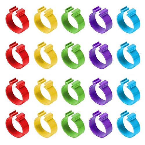 50 Stück 25 mm Hühnerbeinringe Huhn Identifikation Beinbänder Ringe Geflügel Beinbänder Ringe Geflügel Beine Bänder Clip Vogel Clip Geflügel Zubehör für Hühner Enten Gänstauben, mehrfarbig 50 Stück 25 mm Hühnerbeinringe Huhn Identifikation Beinbänder Ringe Geflügel Beinbänder Ringe Geflügel Beine Bänder Clip Vogel Clip Geflügel Zubehör für Hühner Enten Gänstauben, mehrfarbig von lasenersm