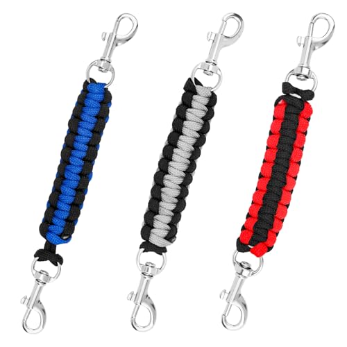 3 St Sicherheitsclip für Stachelhalsbänder, 17,4x2cm 360° Drehbar Sicherheitsgurt für Hundehalsbänder Doppelclip zur Verlängerung der Hundeleine Haustierbedarf zum Verbinden von Hundegeschirren 3 St Sicherheitsclip für Stachelhalsbänder, 17,4x2cm 360° Drehbar Sicherheitsgurt für Hundehalsbänder Doppelclip zur Verlängerung der Hundeleine Haustierbedarf zum Verbinden von Hundegeschirren von lasuroa