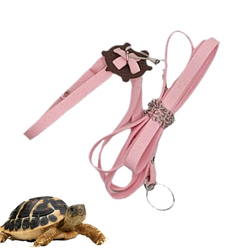 laxreheye Brustleinen für Schildkröten, Leinen für Schildkrötengeschirre,Outdoor-Geschirrleinen PU-Leder-Kontrollseil - Mehrfarbiger, weicher Brustgurt mit Gurt für Schildkröten laxreheye Brustleinen für Schildkröten, Leinen für Schildkrötengeschirre,Outdoor-Geschirrleinen PU-Leder-Kontrollseil - Mehrfarbiger, weicher Brustgurt mit Gurt für Schildkröten von laxreheye