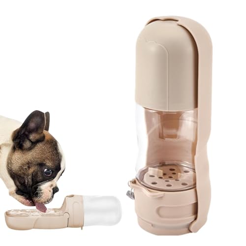 laxreheye Reisenpupfwasserschale, Hundefloße mit Lebensmittelbehälter - 2 in 1 Haustier liefert Trinken | Animal Feeding Supplies, Haustier Spender, Reisezubehört von laxreheye