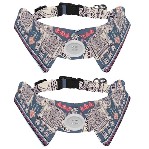 Hundehalsband mit Fliege, verstellbares Hunde-formelles Smokinghalsband mit abnehmbarem Hemdkragen, Katzenhalsbänder für kleine Haustiere, Vintage-Stil, afrikanisches Stammesmuster, ethnisch, indisch Hundehalsband mit Fliege, verstellbares Hunde-formelles Smokinghalsband mit abnehmbarem Hemdkragen, Katzenhalsbänder für kleine Haustiere, Vintage-Stil, afrikanisches Stammesmuster, ethnisch, indisch von lcndlsoe
