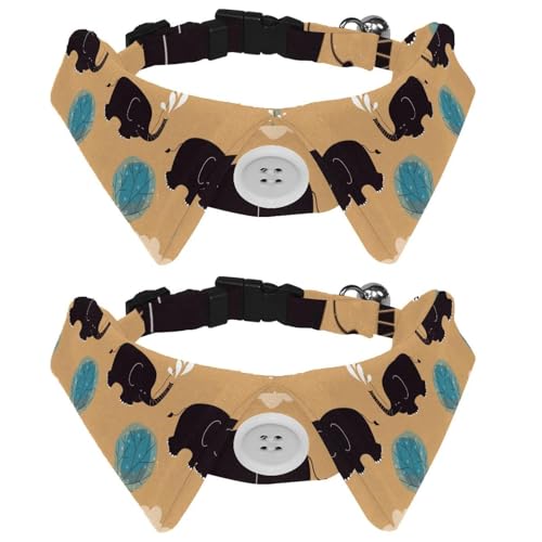 Hundehalsband mit Fliege, verstellbares formelles Smokinghalsband mit abnehmbarem Hemdkragen, Katzenhalsbänder für kleine Haustiere, Natur Elefantenbaum Hundehalsband mit Fliege, verstellbares formelles Smokinghalsband mit abnehmbarem Hemdkragen, Katzenhalsbänder für kleine Haustiere, Natur Elefantenbaum von lcndlsoe